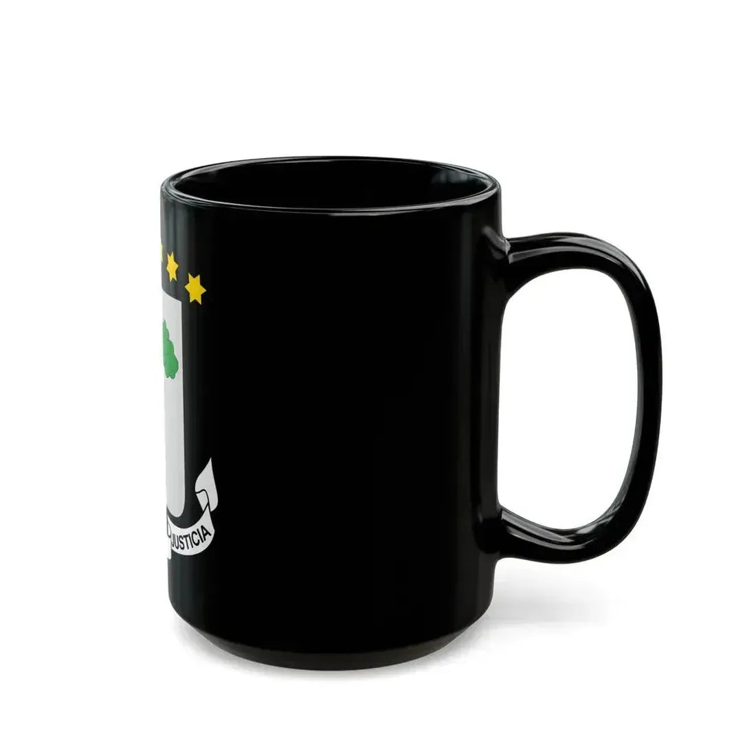 Coat of arms of Equatorial Guinea - Black Coffee Mug - Go Mug Yourself