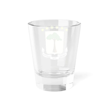 Coat of arms of Equatorial Guinea (Equatorial Guinea) (Coat of Arms) Shot Glass 1.5oz - Go Mug Yourself