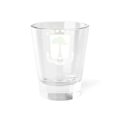 Coat of arms of Equatorial Guinea - Shot Glass 1.5oz - Go Mug Yourself