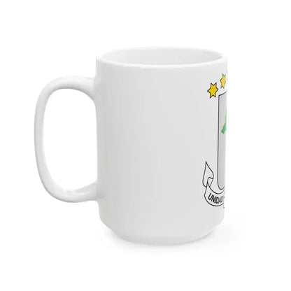 Coat of arms of Equatorial Guinea - White Coffee Mug - Go Mug Yourself