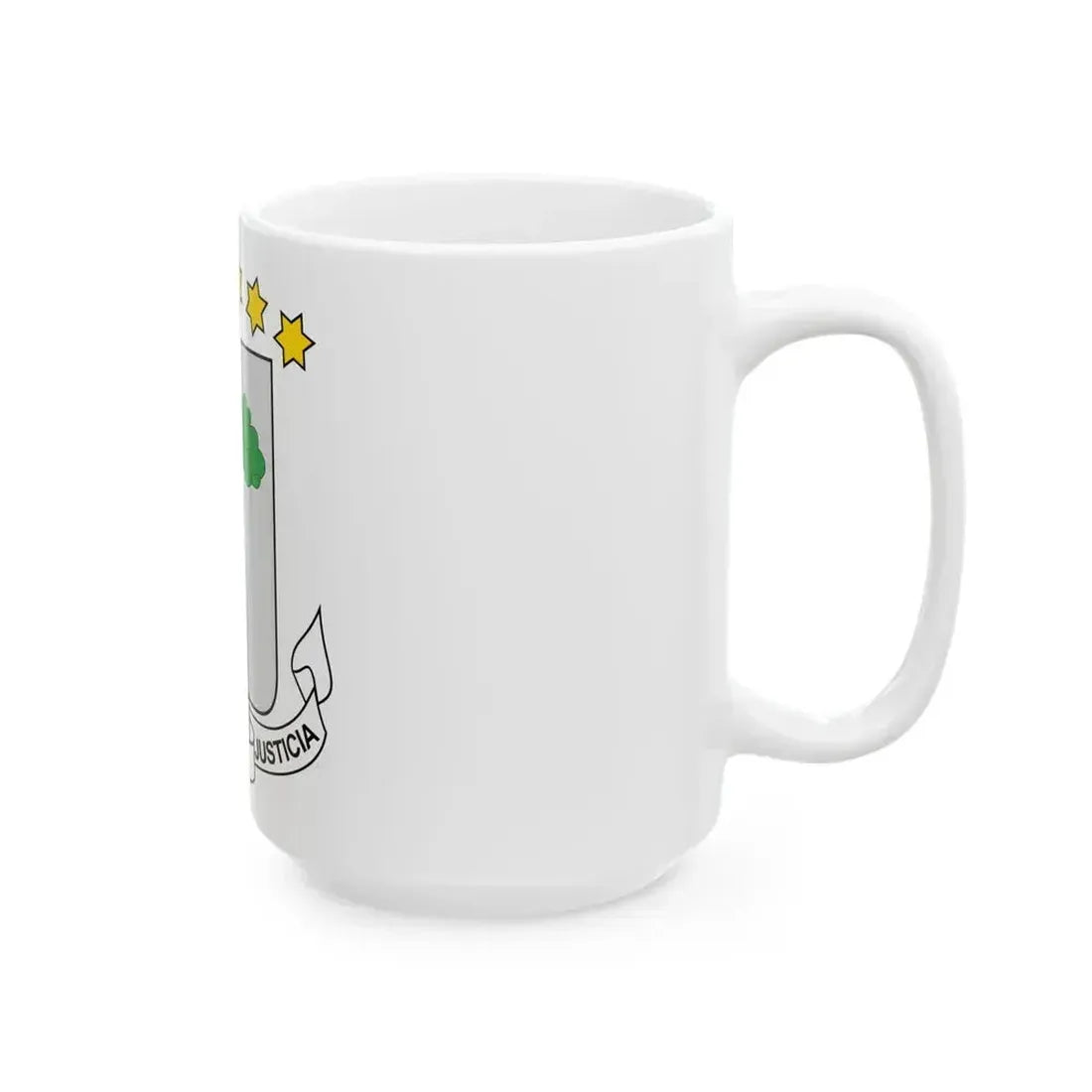 Coat of arms of Equatorial Guinea - White Coffee Mug - Go Mug Yourself
