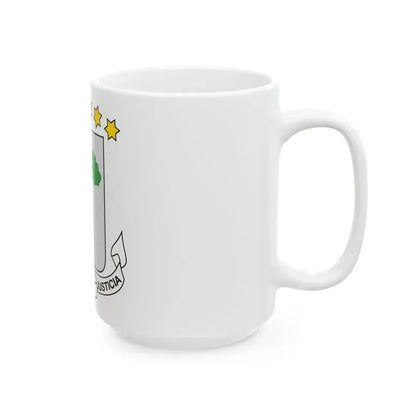Coat of arms of Equatorial Guinea - White Coffee Mug - Go Mug Yourself
