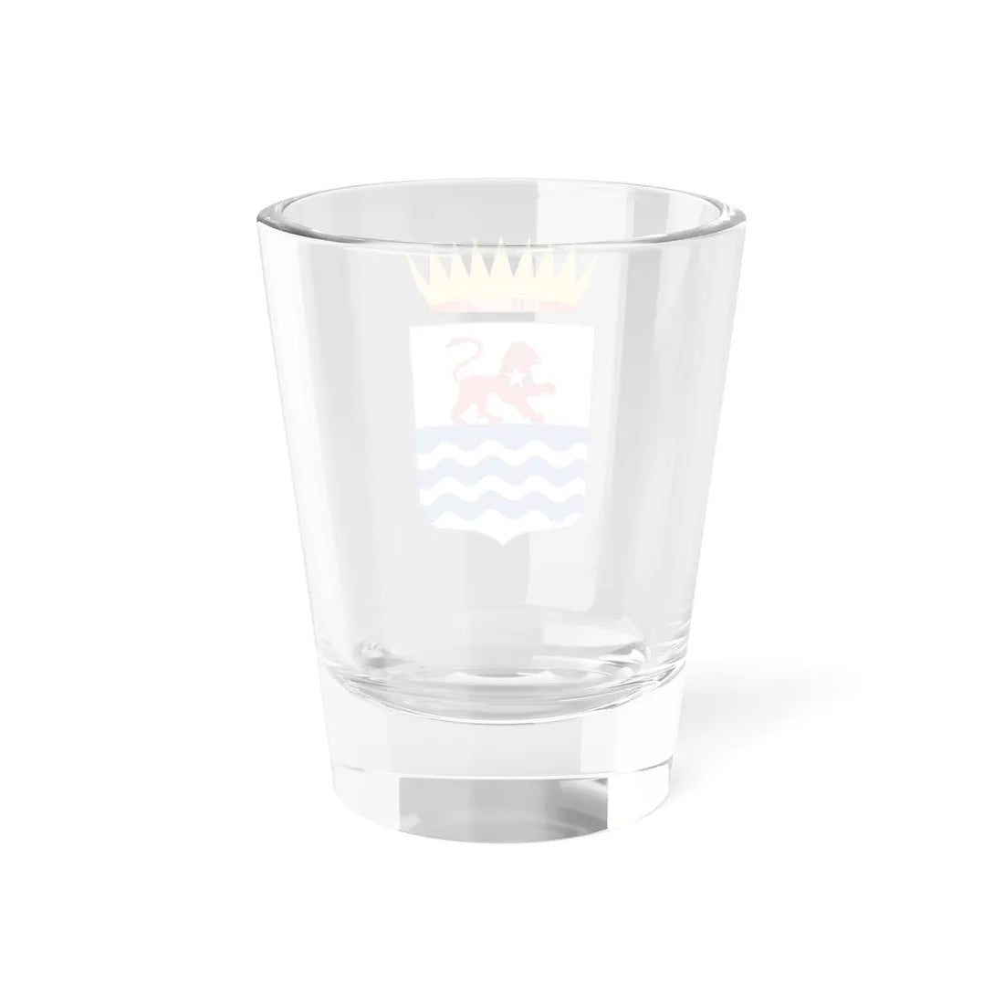 Coat of arms of Eritrea 1919-1936 (Eritrea) (Coat of Arms) Shot Glass 1.5oz - Go Mug Yourself