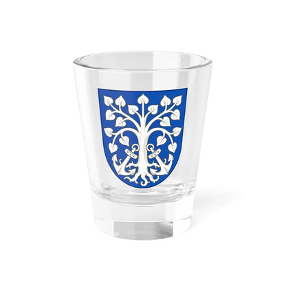 Coat of arms of Esbjerg (Denmark) (Coat of Arms) Shot Glass 1.5oz - Go Mug Yourself