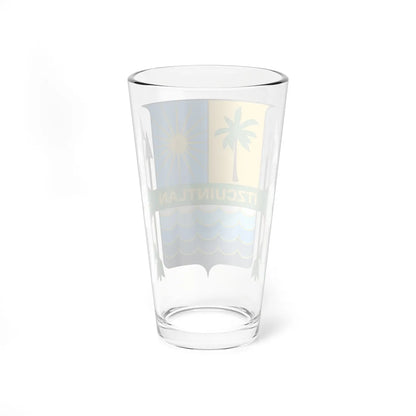 Coat of arms of Escuintla (Guatemala) (Coat of Arms) Pint Glass 16oz - Go Mug Yourself