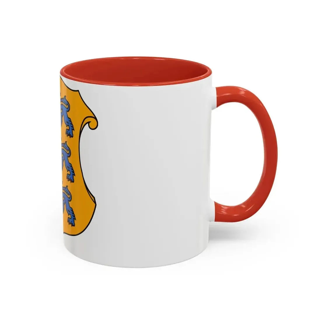 Coat of arms of Estonia 2 - Accent Coffee Mug - Go Mug Yourself