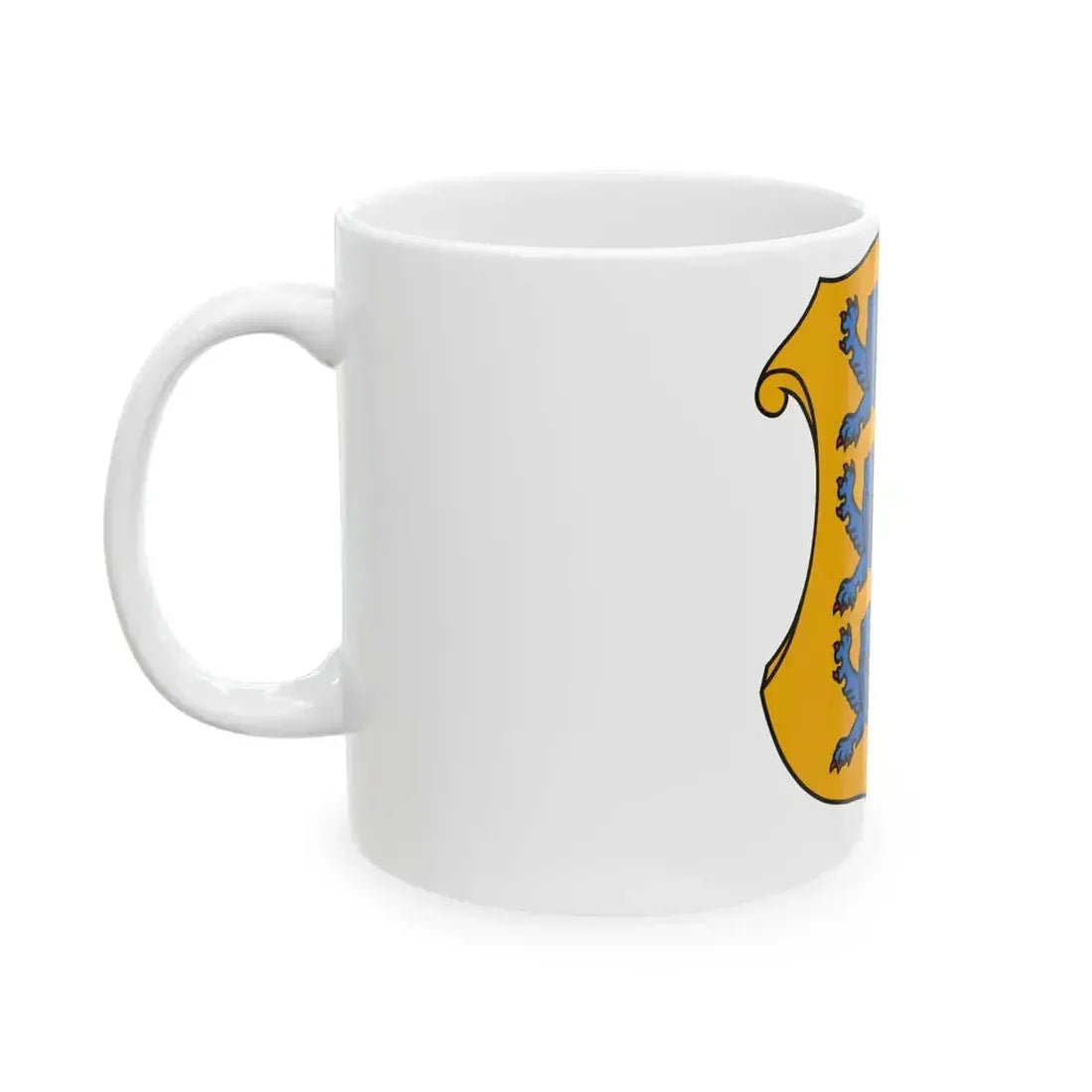 Coat of arms of Estonia 2 - White Coffee Mug - Go Mug Yourself