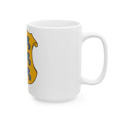 Coat of arms of Estonia 2 - White Coffee Mug - Go Mug Yourself