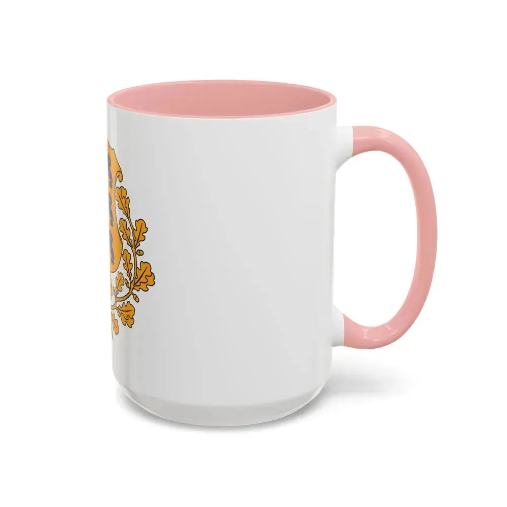 Coat of arms of Estonia - Accent Coffee Mug - Go Mug Yourself