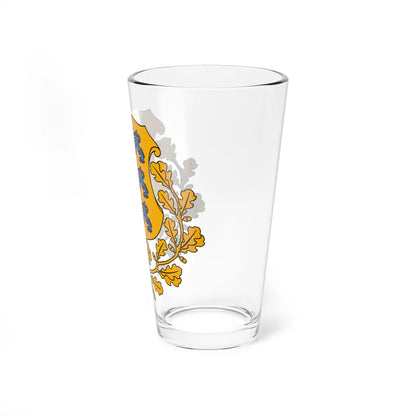 Coat of arms of Estonia (Estonia) (Coat of Arms) Pint Glass 16oz - Go Mug Yourself