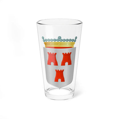Coat of arms of Etten-Leur (Netherlands) (Coat of Arms) Pint Glass 16oz 16oz - Go Mug Yourself