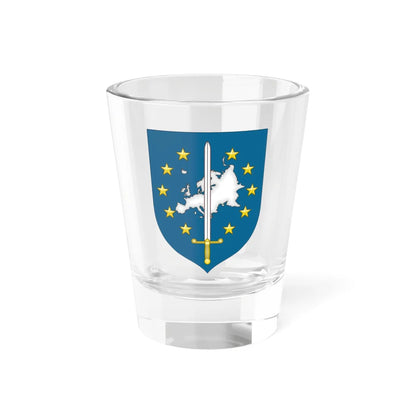 Coat of arms of Eurocorps (Germany) (Coat of Arms) Shot Glass 1.5oz - Go Mug Yourself
