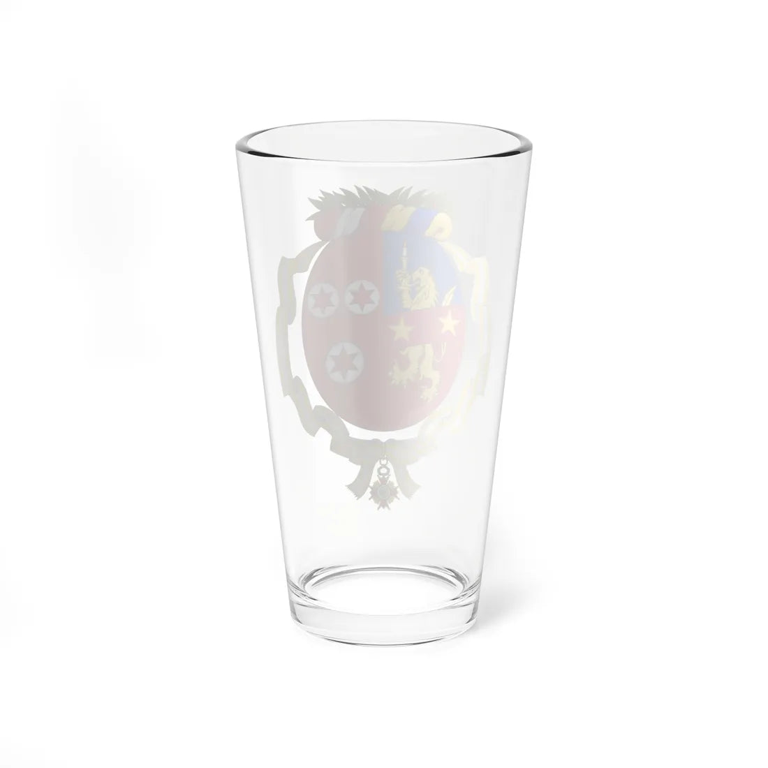 Coat of Arms of Eva Duarte de Perón Order of Isabella the Catholic (Spain) (Coat of Arms) Pint Glass 16oz - Go Mug Yourself