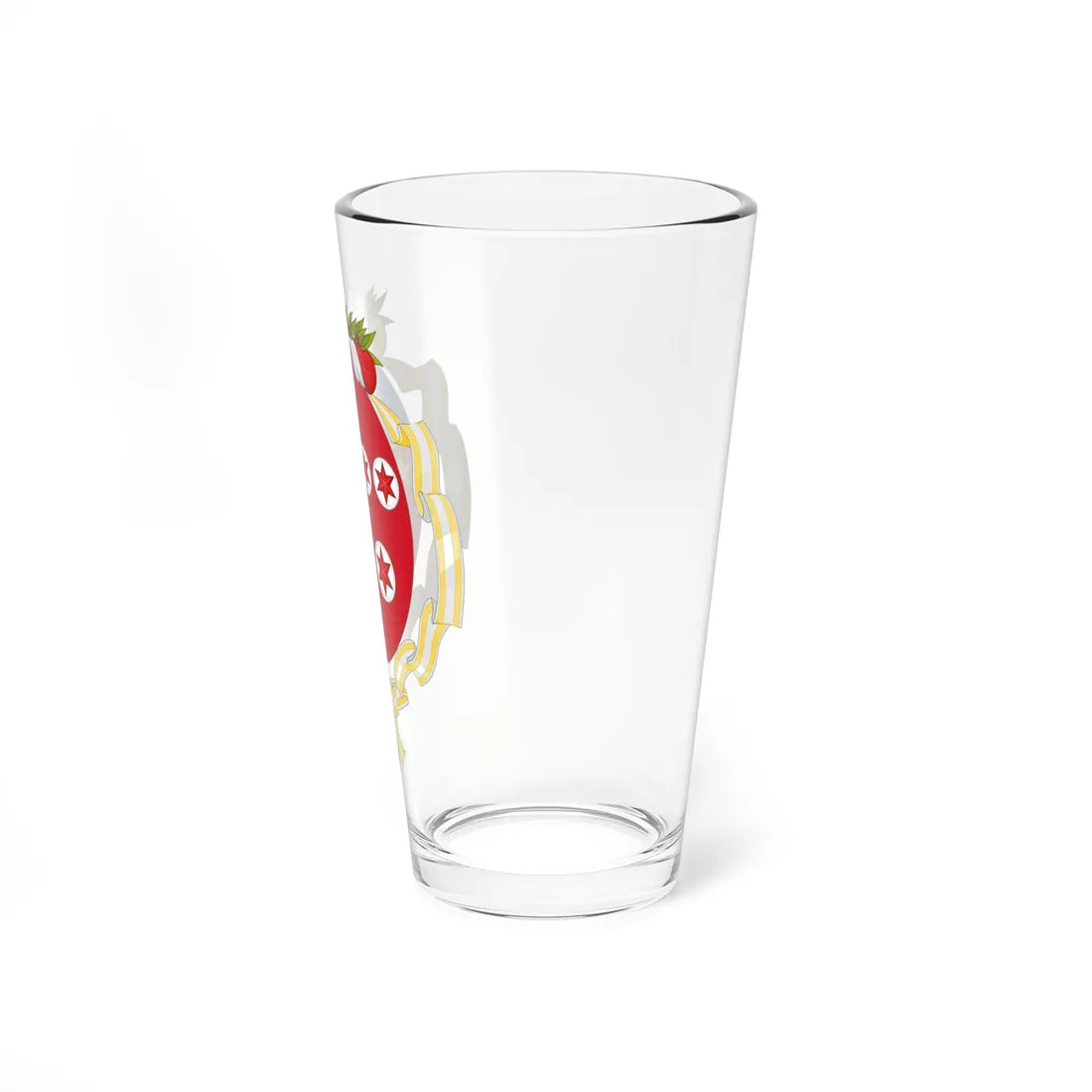 Coat of Arms of Eva Duarte de Perón Order of Isabella the Catholic (Spain) (Coat of Arms) Pint Glass 16oz - Go Mug Yourself