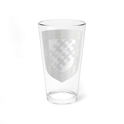 Coat of Arms of Exeter College Oxford (England) (Coat of Arms) Pint Glass 16oz - Go Mug Yourself