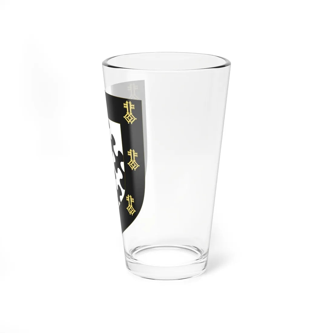 Coat of Arms of Exeter College Oxford (England) (Coat of Arms) Pint Glass 16oz - Go Mug Yourself