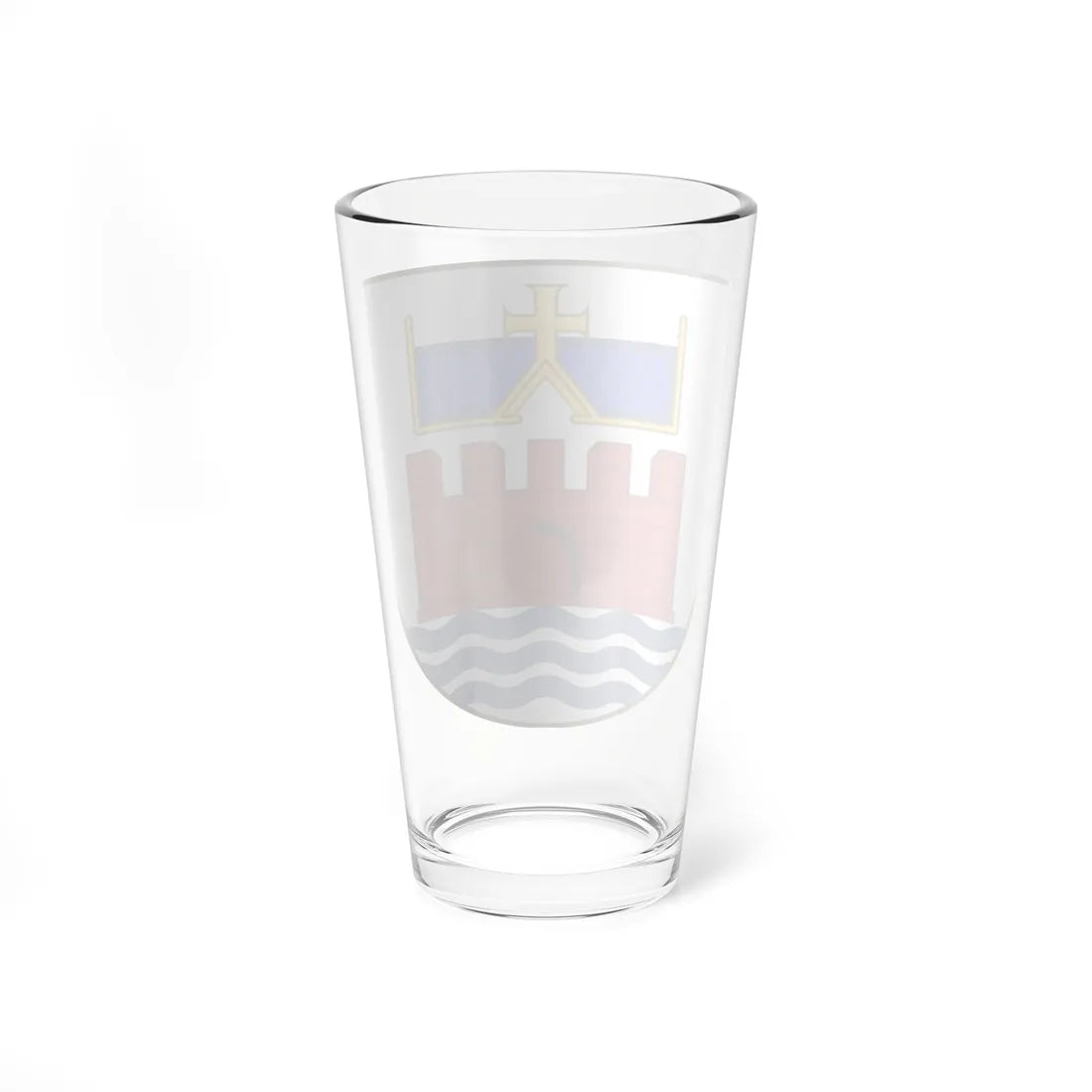 Coat of arms of Faaborg (Denmark) (Coat of Arms) Pint Glass 16oz - Go Mug Yourself