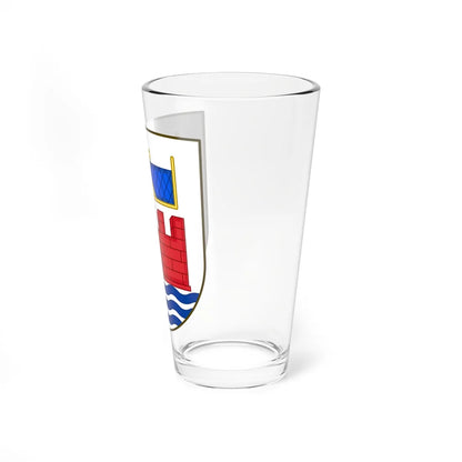 Coat of arms of Faaborg (Denmark) (Coat of Arms) Pint Glass 16oz - Go Mug Yourself