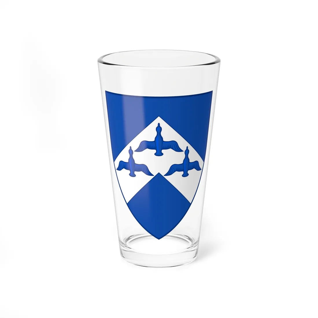Coat of arms of Farum (Denmark) (Coat of Arms) Pint Glass 16oz 16oz - Go Mug Yourself