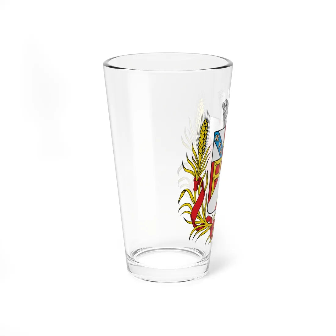 Coat of arms of Fatezh 1860 (Russia) (Coat of Arms) Pint Glass 16oz - Go Mug Yourself
