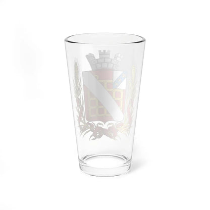 Coat of arms of Fatezh 1860 (Russia) (Coat of Arms) Pint Glass 16oz - Go Mug Yourself