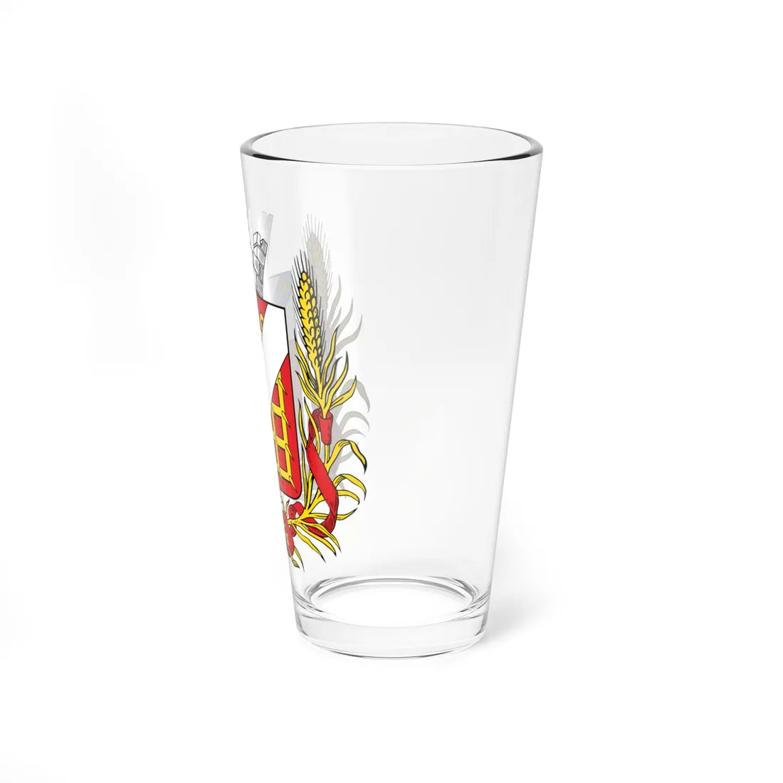 Coat of arms of Fatezh 1860 (Russia) (Coat of Arms) Pint Glass 16oz - Go Mug Yourself