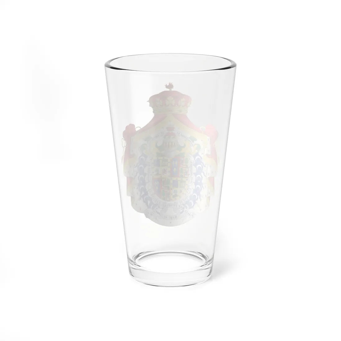 Coat of Arms of Felipe Juan Froilán of Marichalar Grandee of Spain (Spain) (Coat of Arms) Pint Glass 16oz - Go Mug Yourself