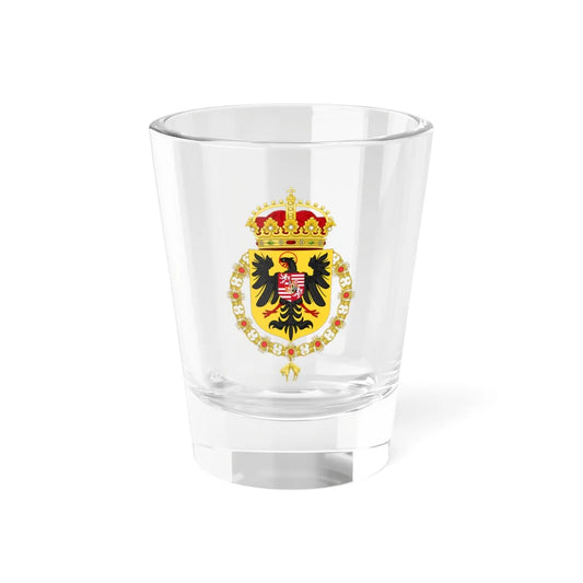 Coat of Arms of Ferdinand I and Maximilian II as Kings of the Romans (Germany) (Coat of Arms) Shot Glass 1.5oz 1.5oz - Go Mug Yourself