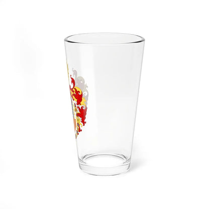 Coat of Arms of Ferdinand I of Naples Order of the Golden Fleece (Netherlands) (Coat of Arms) Pint Glass 16oz - Go Mug Yourself