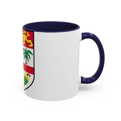 Coat of arms of Fiji 2 - Accent Coffee Mug - Go Mug Yourself