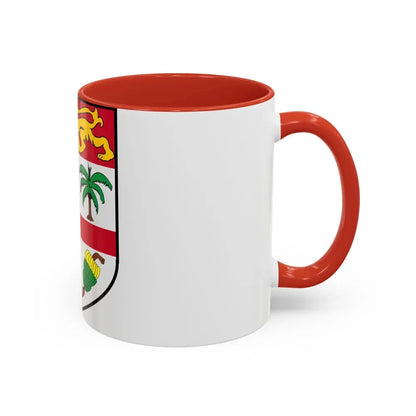 Coat of arms of Fiji 2 - Accent Coffee Mug - Go Mug Yourself