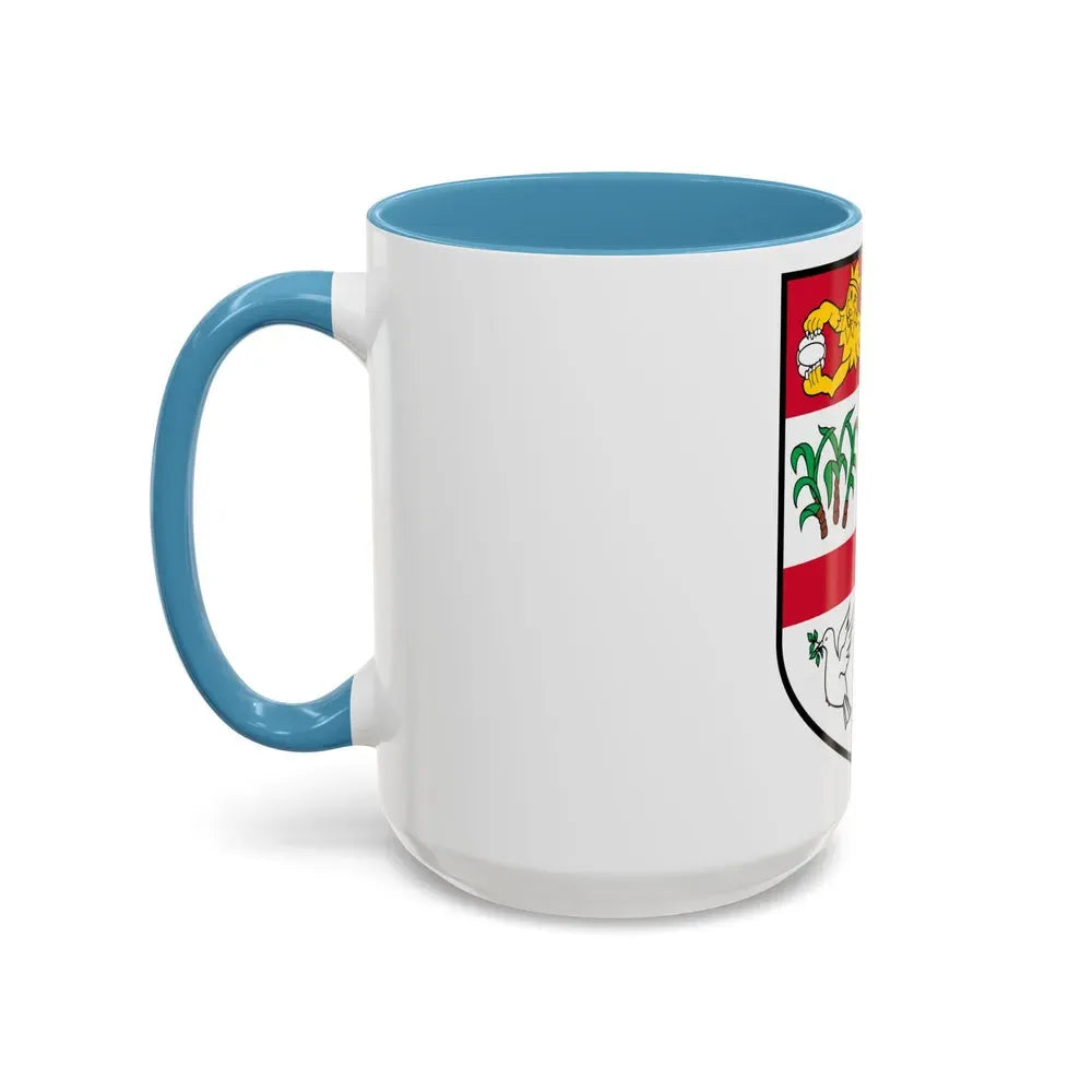 Coat of arms of Fiji 2 - Accent Coffee Mug - Go Mug Yourself