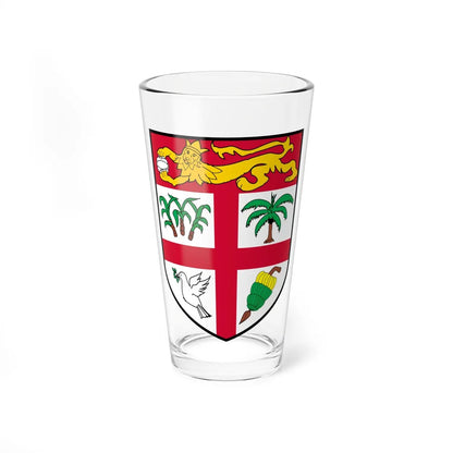 Coat of arms of Fiji 2 - Pint Glass 16oz-16oz-Go Mug Yourself