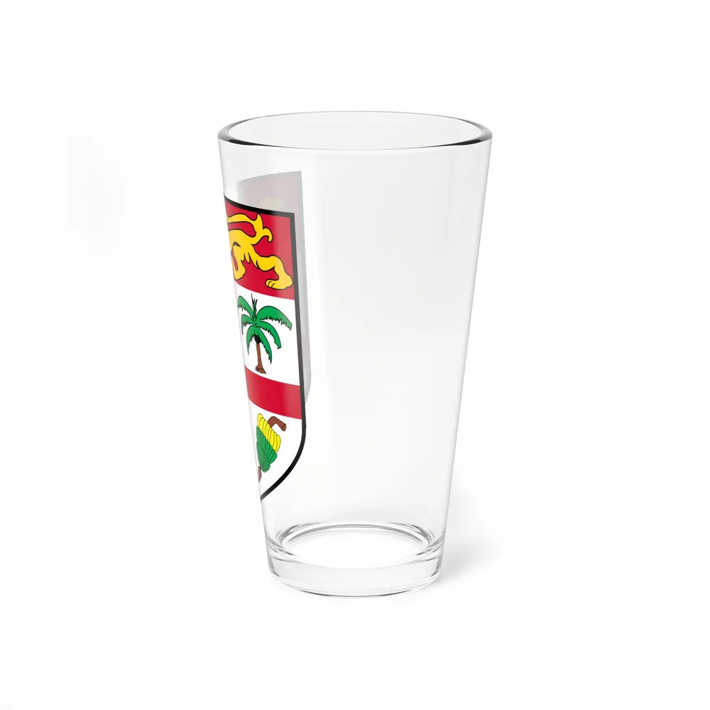 Coat of arms of Fiji 2 - Pint Glass 16oz-Go Mug Yourself