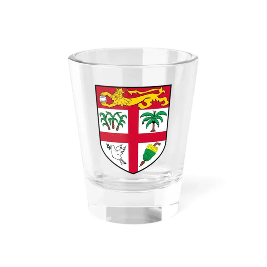 Coat of arms of Fiji 2 - Shot Glass 1.5oz 1.5oz - Go Mug Yourself