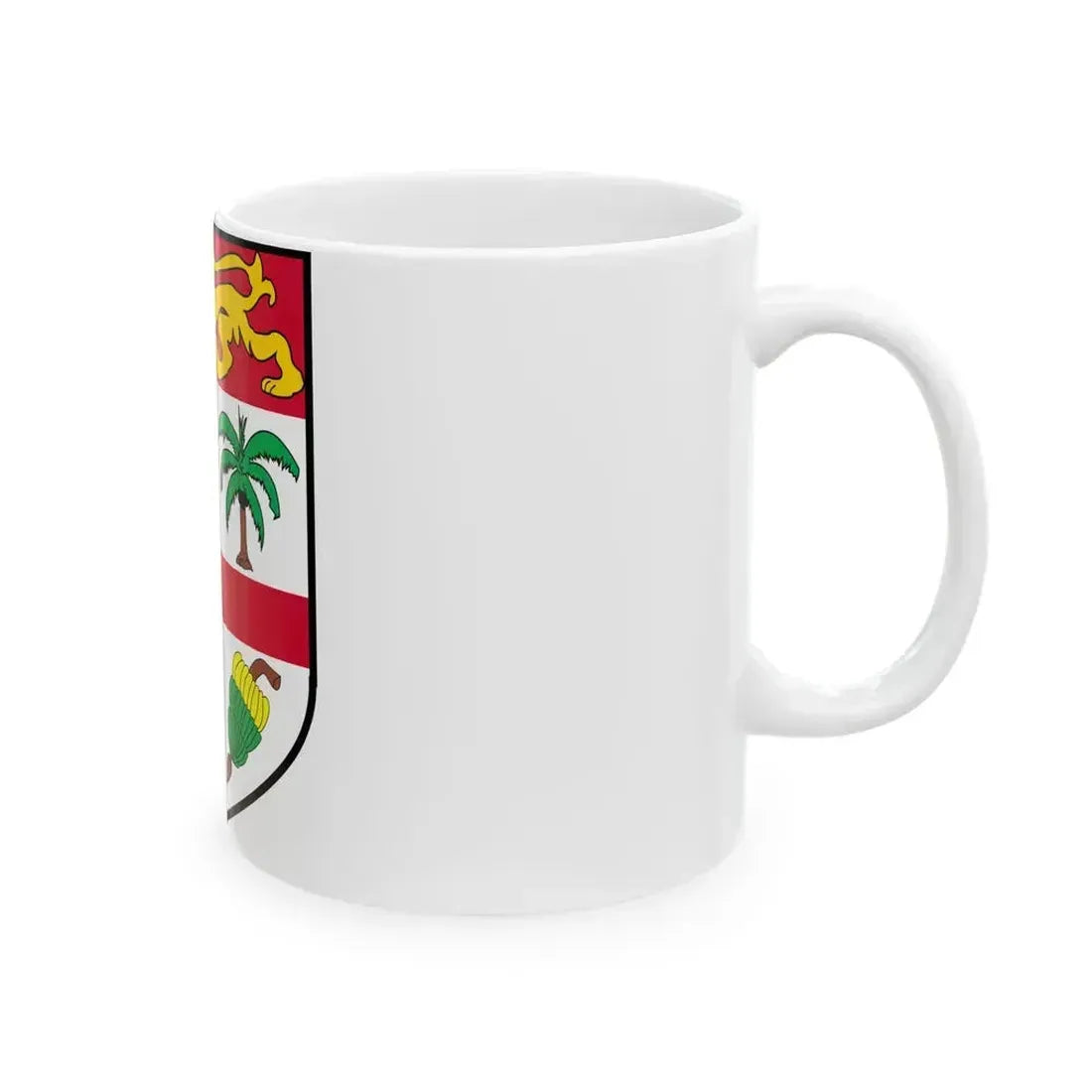 Coat of arms of Fiji 2 - White Coffee Mug - Go Mug Yourself