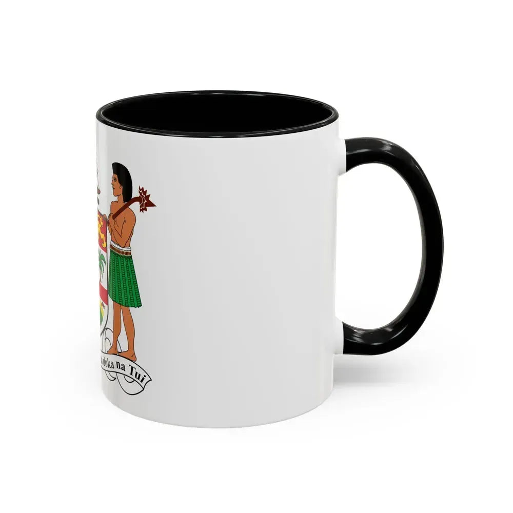 Coat of arms of Fiji - Accent Coffee Mug - Go Mug Yourself
