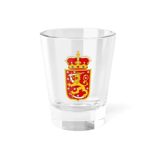 Coat of arms of Finland 1918 - Shot Glass 1.5oz 1.5oz - Go Mug Yourself