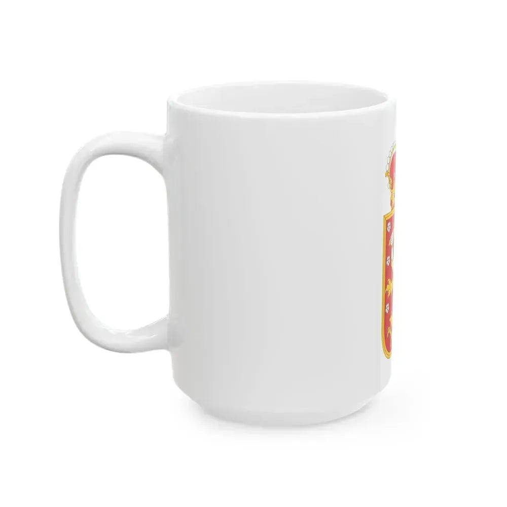 Coat of arms of Finland 1918 - White Coffee Mug - Go Mug Yourself