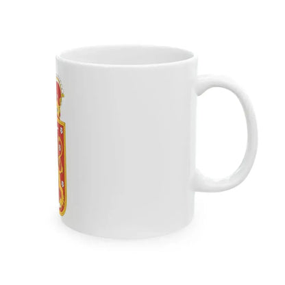 Coat of arms of Finland 1918 - White Coffee Mug - Go Mug Yourself