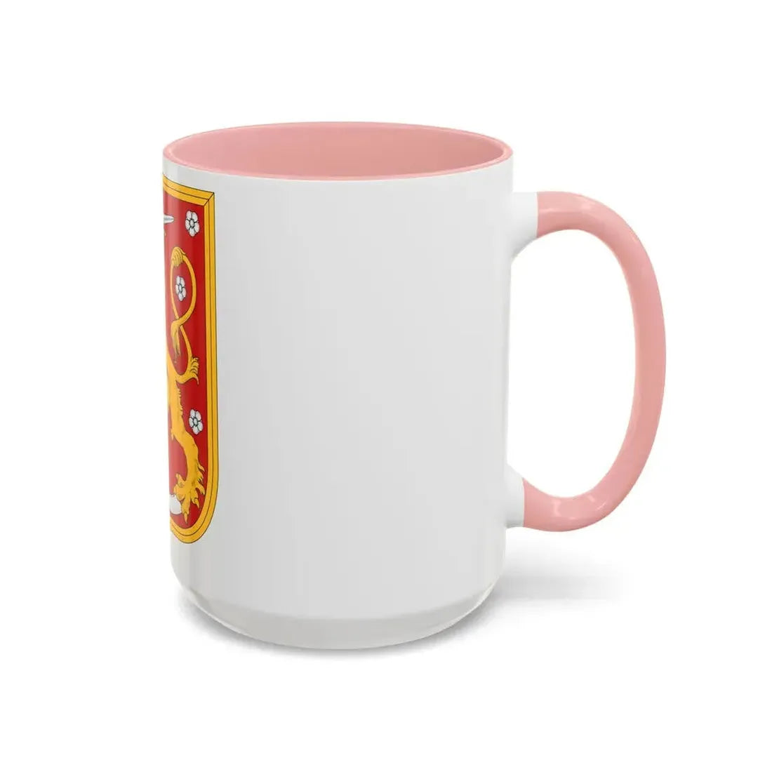 Coat of arms of Finland 1920 - Accent Coffee Mug - Go Mug Yourself