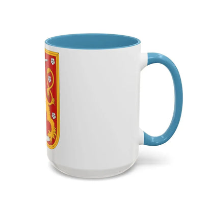 Coat of arms of Finland 1920 - Accent Coffee Mug - Go Mug Yourself