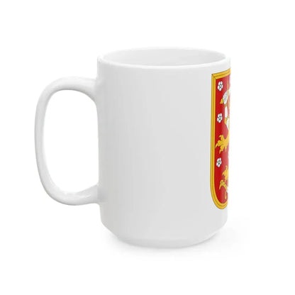Coat of arms of Finland 1920 - White Coffee Mug - Go Mug Yourself