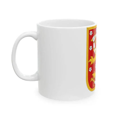 Coat of arms of Finland 1920 - White Coffee Mug - Go Mug Yourself