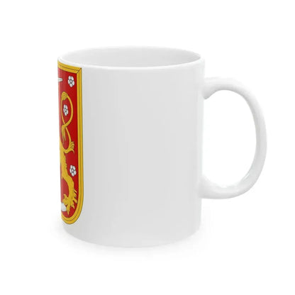 Coat of arms of Finland 1920 - White Coffee Mug - Go Mug Yourself