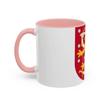 Coat of arms of Finland - Accent Coffee Mug - Go Mug Yourself