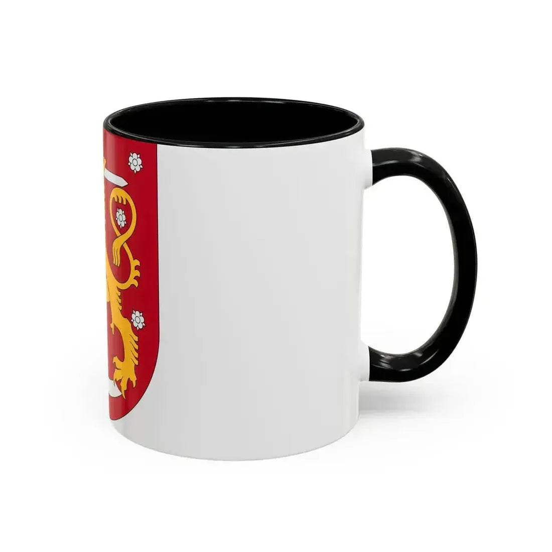 Coat of arms of Finland - Accent Coffee Mug - Go Mug Yourself