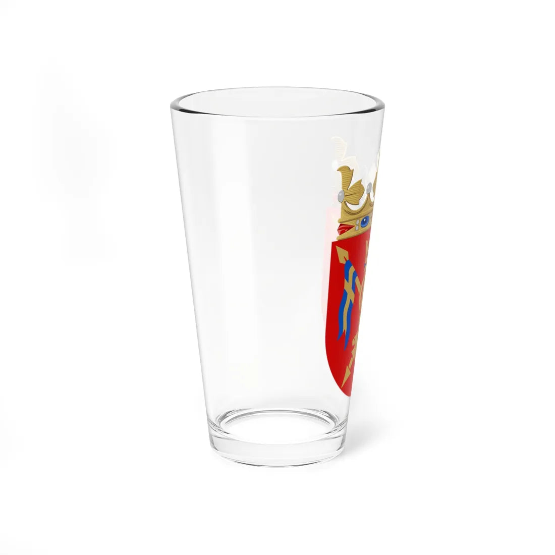 Coat of Arms of Finland Proper (Finland) (Coat of Arms) Pint Glass 16oz - Go Mug Yourself
