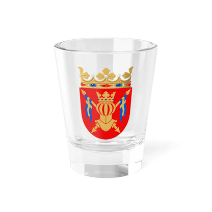 Coat of Arms of Finland Proper (Finland) (Coat of Arms) Shot Glass 1.5oz 1.5oz - Go Mug Yourself