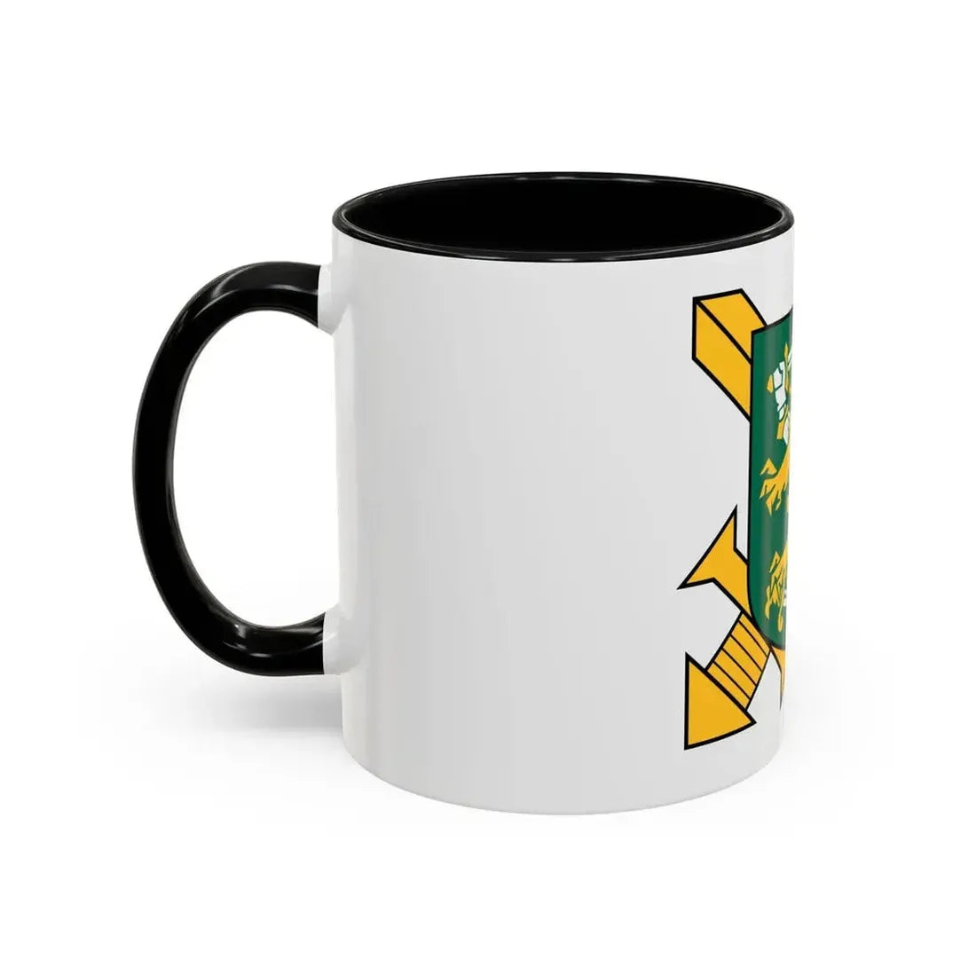Coat of Arms of Finnish Ground Force - Accent Coffee Mug - Go Mug Yourself